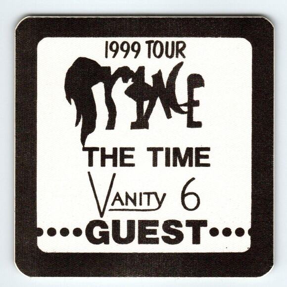 Prince The Time Vanity 6 Backstage Pass 1999 Pop Rock Funk Original Vintage - Picture 1 of 2